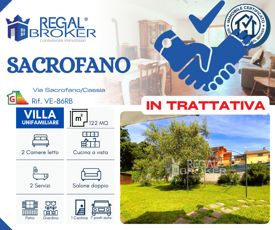 Sacrofano, villa unifamiliare immersa nel verde