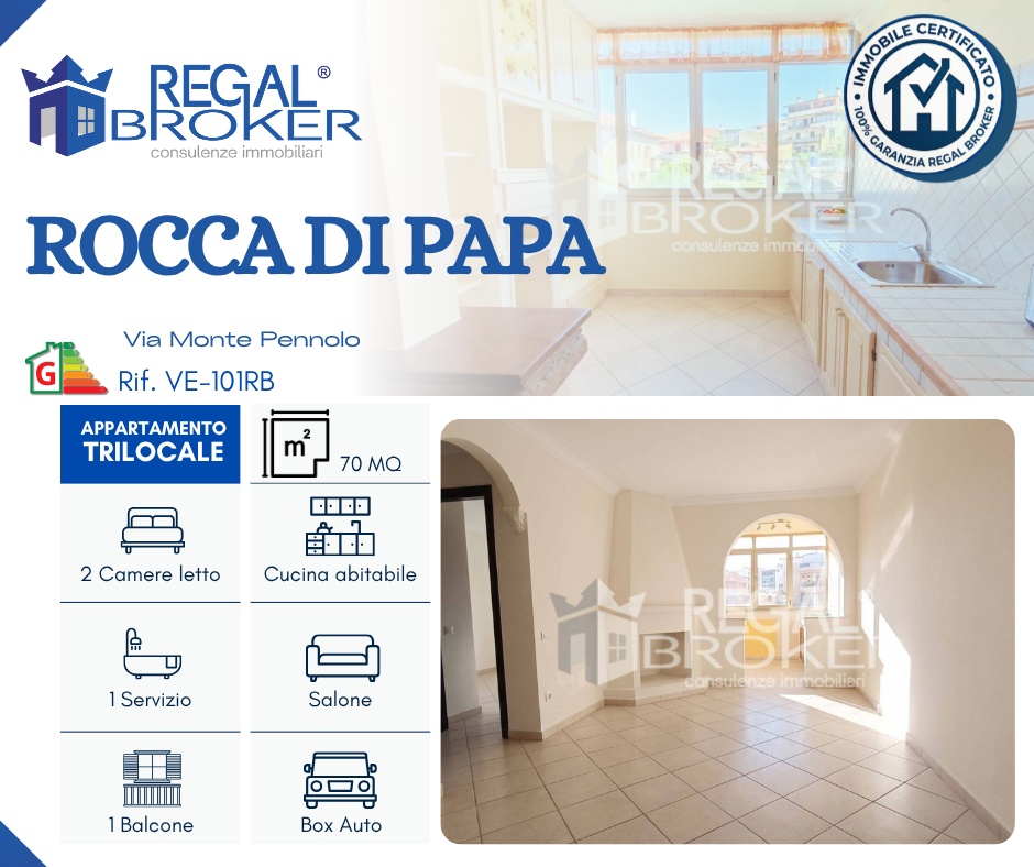 Rocca di Papa, delizioso trilocale