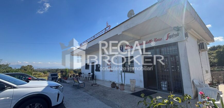 Castelnuovo di Porto, licenza Bar/tabaccheria e mura