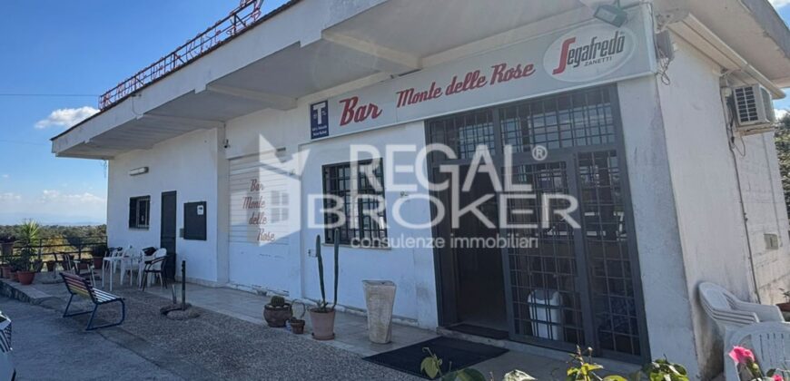 Castelnuovo di Porto, licenza Bar/tabaccheria e mura
