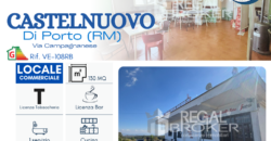 Castelnuovo di Porto, licenza Bar/tabaccheria e mura