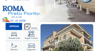 Roma Prato Fiorito, ufficio con posto auto
