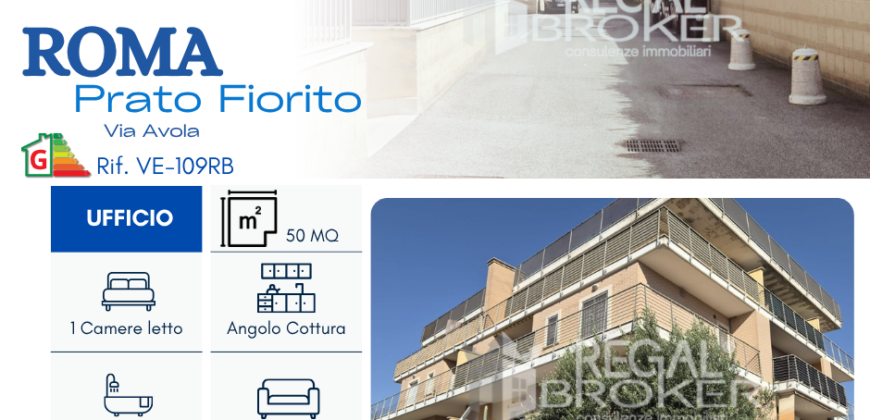 Roma Prato Fiorito, ufficio con posto auto